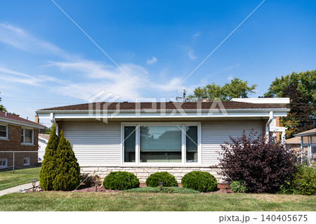 Residence architecture. Suburban neighborhood. Suburban house architecture. Private house. Neighborhood architecture. Property in neighborhood. Residential property house. House insurance Residence architecture. Suburban neighborhood. Suburban house architecture. Private house. Neighborhood architecture. Property in neighborhood. Residential property house. House insurance 140405675
