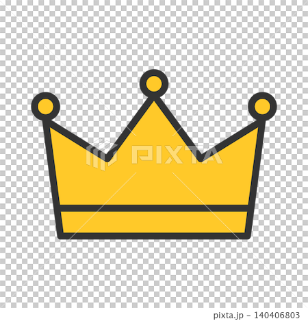 Simple crown icon Simple crown icon 140406803