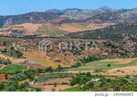 Landscape near the city of Ronda, Andalusia, Spain Landscape near the city of Ronda, Andalusia, Spain 140406905