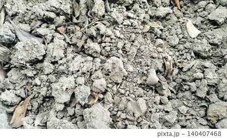 Dry Cloddy Soil Texture Background Close-Up Dry Cloddy Soil Texture Background Close-Up 140407468