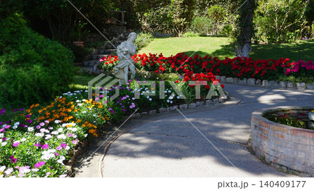 Beautiful public garden in Capri island - Giardini di Augusto Beautiful public garden in Capri island - Giardini di Augusto 140409177