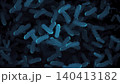 Microscopic view of infectious bacteria cells or bacterium illustration. Ideal for projects related to microbiology, healthcare and science.	 140413182