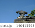 塀の装飾かわらミニマル写真 140413593