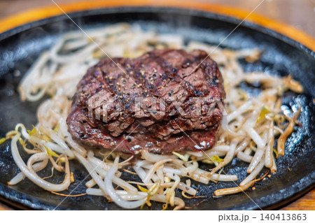 【#食べ物】ステーキ 140413863