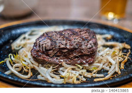 【#食べ物】ステーキ 140413865