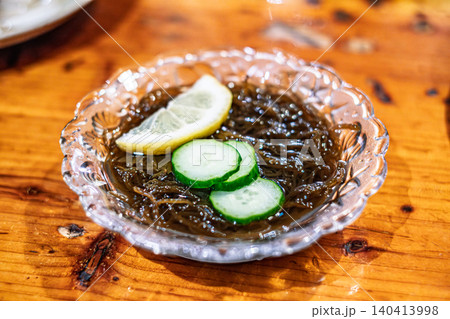【#食べ物】もずく酢 【#食べ物】もずく酢 140413998