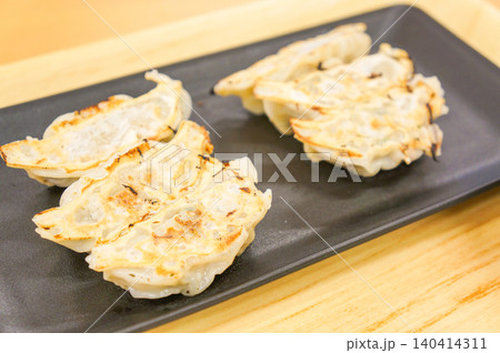曽木の滝近くのレストランで食べた焼き餃子 140414311