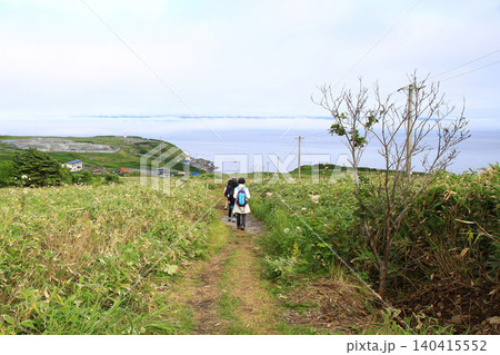 北海道 礼文島 岬めぐりトレッキング 北海道 礼文島 岬めぐりトレッキング 140415552