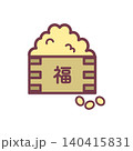 福豆のアイコン（主線あり） 140415831