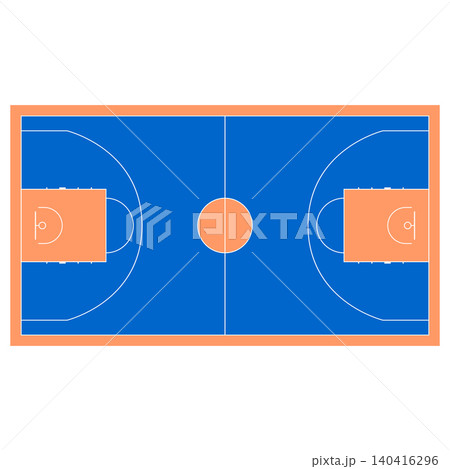 Basketball court 140416296