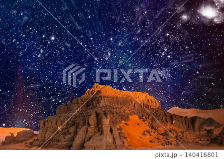 beautiful night sky with stars and milky way beautiful night sky with stars and milky way 140416801