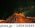 beautiful night sky with stars and milky way 140416849