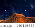 beautiful night sky with stars and milky way 140416852