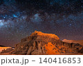 beautiful night sky with stars and milky way 140416853