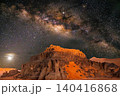beautiful night sky with stars and milky way 140416868