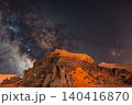 beautiful night sky with stars and milky way 140416870
