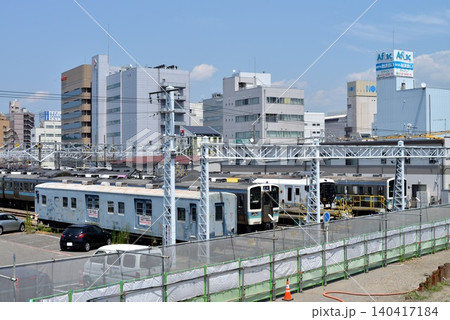 JR東日本松本車両センター南側の風景 140417184