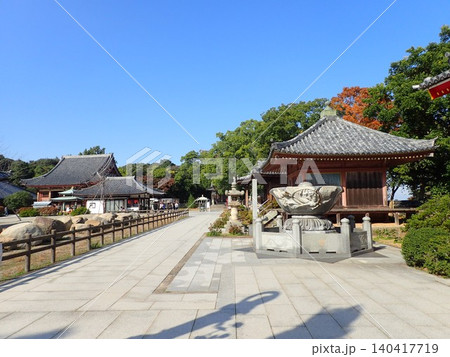 高松市にある屋島の南嶺山上にある真言宗御室派の寺院であり、東大寺戒壇院の恵雲律師が建立した屋島寺 高松市にある屋島の南嶺山上にある真言宗御室派の寺院であり、東大寺戒壇院の恵雲律師が建立した屋島寺 140417719