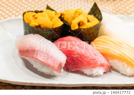 美味しい握り鮨盛り合わせ 美味しい握り鮨盛り合わせ 140417772