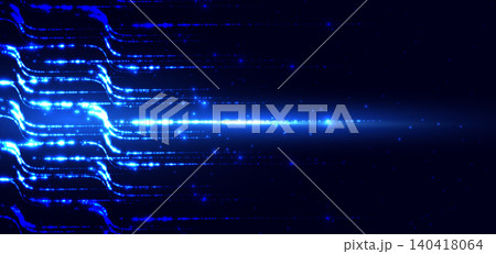 Futuristic digital background featuring a glowing blue grid. Futuristic digital background featuring a glowing blue grid. 140418064