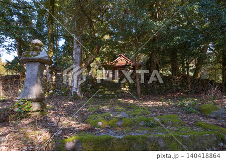 手見神社　拝殿　鳥取県鳥取市国府町松尾 140418864