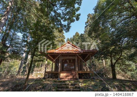 手見神社 拝殿 鳥取県鳥取市国府町松尾 手見神社 拝殿 鳥取県鳥取市国府町松尾 140418867