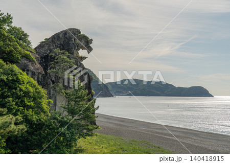 獅子岩 世界遺産 三重県熊野 獅子岩 世界遺産 三重県熊野 140418915