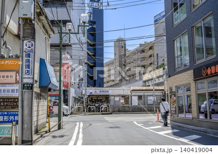 横浜市港北区の都市風景 新綱島駅 横浜市港北区の都市風景 新綱島駅 140419004