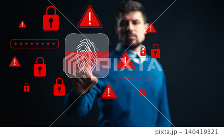 Scam call SMS message alert shows warning signs for users regarding security risks Scam call SMS message alert shows warning signs for users regarding security risks 140419321