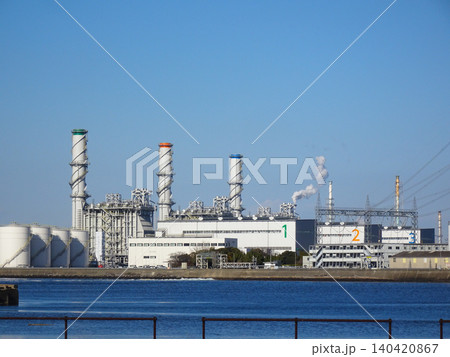 五井火力発電所(千葉県市原市) 五井火力発電所(千葉県市原市) 140420867