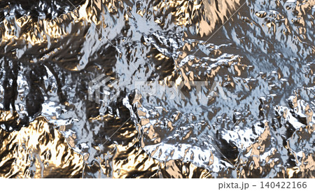 Reflective Silver Mountain Texture 3d render. Reflective Silver Mountain Texture 3d render. 140422166