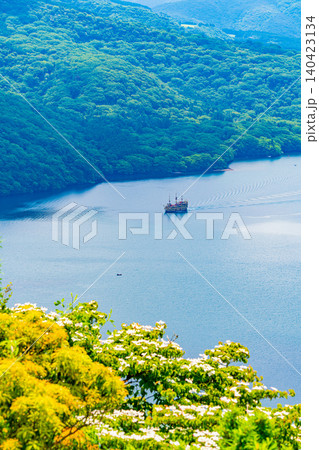 【神奈川県】箱根芦ノ湖　湖上の遊覧船 140423134