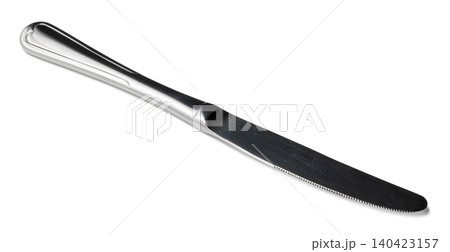 Stainless cutlery knife isolated on white background Stainless cutlery knife isolated on white background 140423157