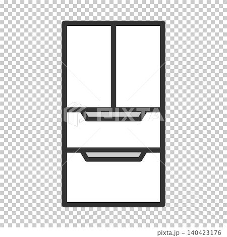 Refrigerator icon illustration 140423176