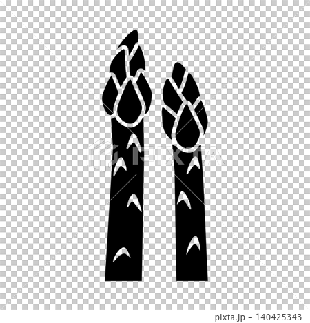 シンプルなアスパラガスのベクターイラスト 140425343