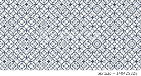 Iron-blue Shippo-tsunagi pattern background material Iron-blue Shippo-tsunagi pattern background material 140425828