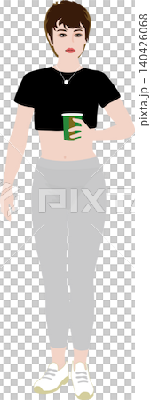 Simple, realistic illustrations of girls with no background. Themes include events, scenes, and fashion. Athleisure 1. Simple, realistic illustrations of girls with no background. Themes include events, scenes, and fashion. Athleisure 1. 140426068