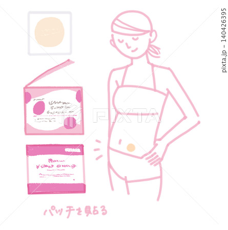 ホルモン補充療法_パッチ ホルモン補充療法_パッチ 140426395