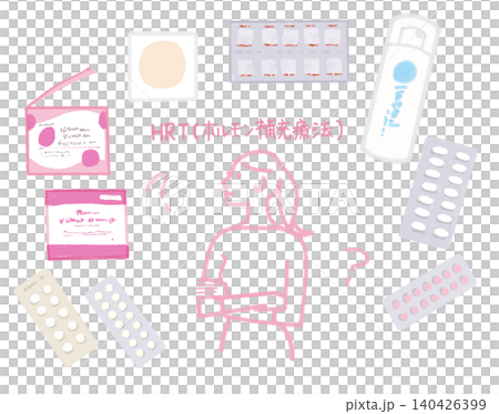 荷爾蒙替代療法2型 荷爾蒙替代療法2型 140426399