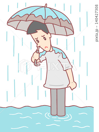 気象災害 - 大雨・浸水・冠水 気象災害 - 大雨・浸水・冠水 140427308
