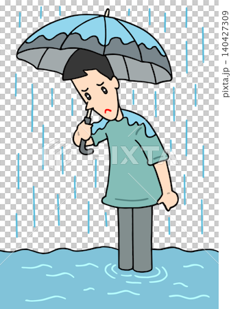 気象災害 - 大雨・浸水・冠水 気象災害 - 大雨・浸水・冠水 140427309