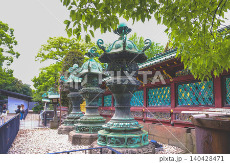 April 25 2026 Ueno Toshogu Shrine Pathway With Stone Lanterns April 25 2026 Ueno Toshogu Shrine Pathway With Stone Lanterns 140428471