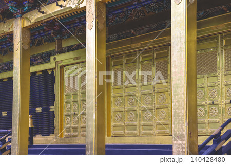 April 25 2026 Ueno Toshogu Shrine Ornate Golden Hall Exterior April 25 2026 Ueno Toshogu Shrine Ornate Golden Hall Exterior 140428480
