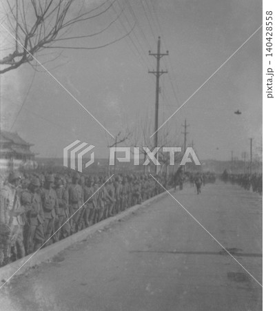 古写真 1937-1945年 日中戦争中の中華民国 南京又は上海市内の日本陸軍のイベント 古写真 1937-1945年 日中戦争中の中華民国 南京又は上海市内の日本陸軍のイベント 140428558