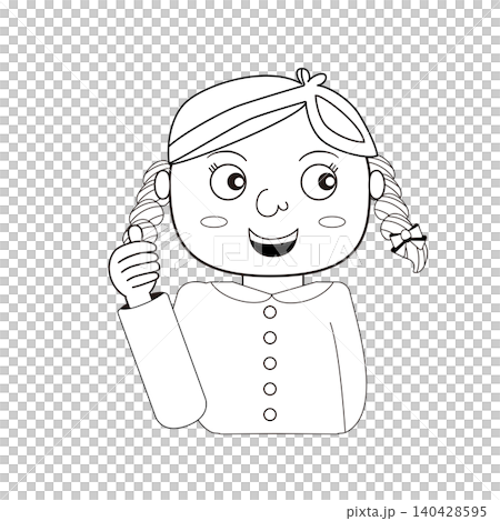 An illustration (bust-up) of a child giving a thumbs-up to indicate a "like". An illustration (bust-up) of a child giving a thumbs-up to indicate a "like". 140428595