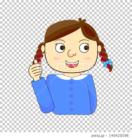 An illustration (bust-up) of a child giving a thumbs-up to indicate a "like". An illustration (bust-up) of a child giving a thumbs-up to indicate a "like". 140428596