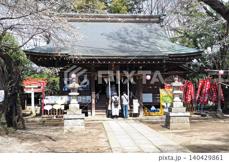 敷島神社 社殿(埼玉県志木市) 敷島神社 社殿(埼玉県志木市) 140429861