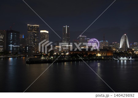 みなとみらいの夜景 みなとみらいの夜景 140429892