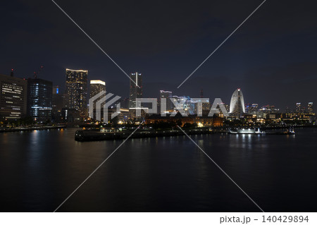 みなとみらいの夜景 みなとみらいの夜景 140429894