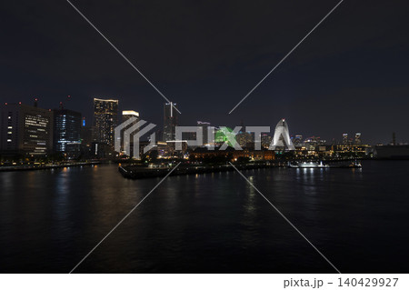 みなとみらいの夜景 みなとみらいの夜景 140429927